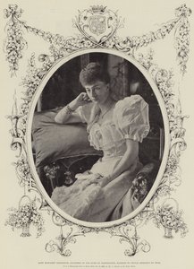 Lady Margaret Grosvenor, datter af hertugen af Westminster, gift med prins Adolphus af Teck