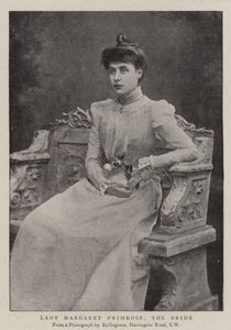 Lady Margaret Primrose, bruden af English Photographer