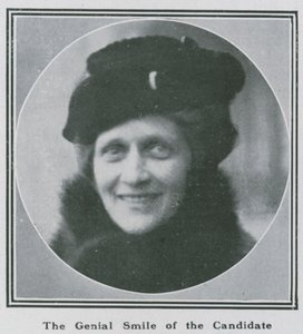 Lady Nancy Astor: Kandidatens geniale smil af English Photographer