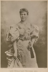 Lady Renals - Lady Borgmesterinde, 1894-95 af English Photographer
