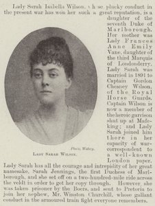 Lady Sarah Wilson af English Photographer