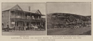 Ladysmith, hvor Sir George White galant holder sig selv af English Photographer