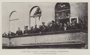Li-Hung-Chang i Tyskland, besøg hos prins Bismarck i Friedrichsruhe af English Photographer