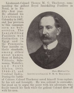 Oberstløjtnant T M G Thackeray af English Photographer