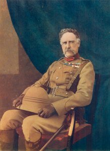 Generalløjtnant den Hon. N.G. Lyttelton. kommanderende fjerde brigade i Sydafrika af English Photographer