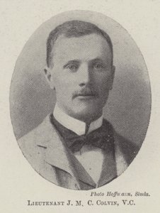 Løjtnant J M C Colvin, VC af English Photographer