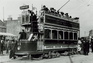 London United Electric Tramways af English Photographer