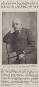 Lord Alverstone, den nye Lord Chief Justice af English Photographer
