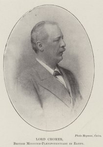 Lord Cromer, britisk befuldmægtiget minister i Egypten af English Photographer