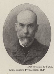 Lord Edmond Fitzmaurice, MP af English Photographer
