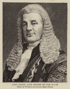 Lord Esher, afdøde mester i rullerne af English Photographer