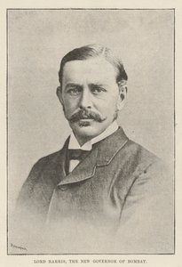 Lord Harris, den nye guvernør i Bombay af English Photographer