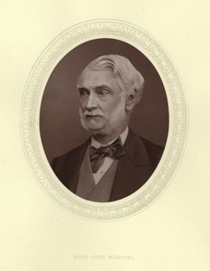 Lord John Manners af English Photographer
