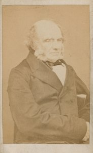 Lord John Russell af English Photographer