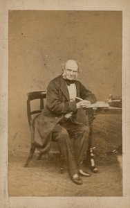 Lord John Russell af English Photographer