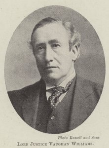 Lord Justice Vaughan Williams af English Photographer