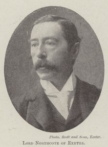 Lord Northcote af Exeter af English Photographer