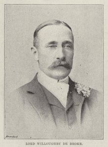 Lord Willoughby de Broke af English Photographer