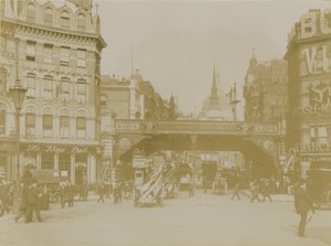 Ludgate Cirkus af English Photographer