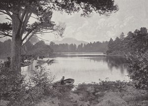 Luss Strait, Loch Lomond af English Photographer