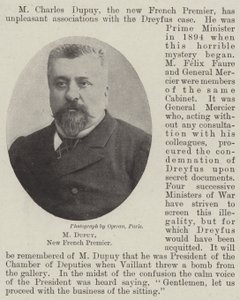 M Dupuy, ny fransk premierminister af English Photographer