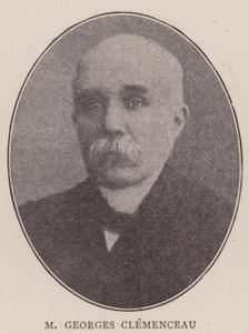 Georges Clemenceau af English Photographer