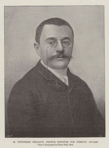 M Theophile Delcasse, fransk udenrigsminister af English Photographer