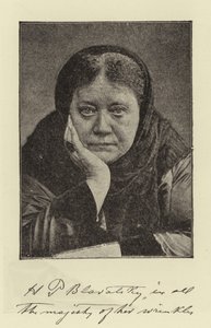 Madame Blavatsky af English Photographer