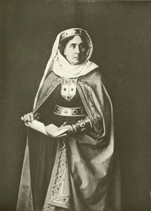 Madame Ristori som Lady Macbeth (gravering) af English Photographer