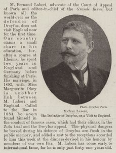 Maitre Labori, Dreyfus