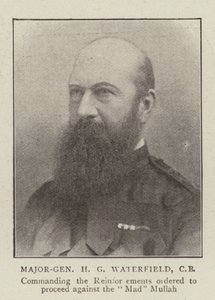 Generalmajor H G Waterfield, CB af English Photographer
