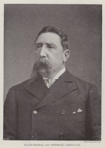 Generalmajor Sir Frederick Carrington af English Photographer