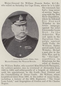 Generalmajor Sir William Butler af English Photographer