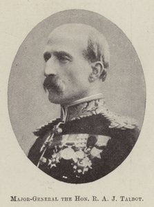 Generalmajor den ærede R A J Talbot af English Photographer