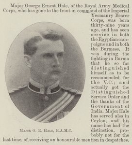 Major GE Hale, RAMC af English Photographer