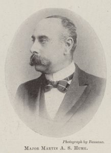 Major Martin A S Hume af English Photographer
