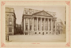 Mansion House, Queen Victoria Street, London af English Photographer