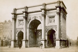 Marble Arch, Oxford Street, London af English Photographer