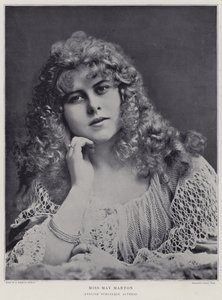 May Marton, engelsk burlesk skuespillerinde