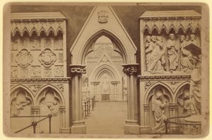 Medieval Court, Crystal Palace, Sydenham, London af English Photographer