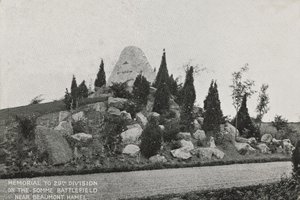 Mindesmærke for den 29. division på Somme-slagmarken nær Beaumont Hamel af English Photographer