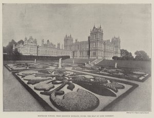 Mentmore Towers, nær Leighton Buzzard, Buckinghamshire, sæde for Lord Rosebery af English Photographer