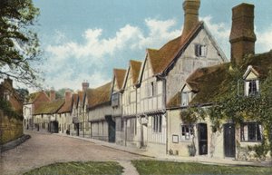 Mill Street, Warwick af English Photographer