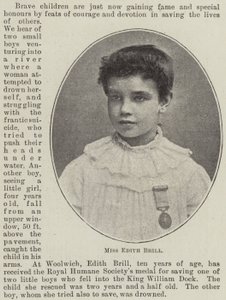 Frøken Edith Brill af English Photographer