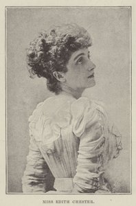 Frøken Edith Chester af English Photographer