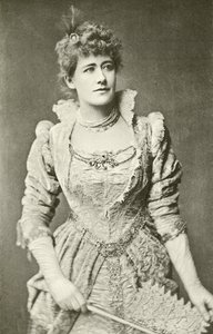 Miss Ellen Terry som Beatrice (dybtryk) af English Photographer