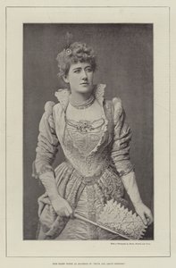 Miss Ellen Terry som Beatrice i Much Ado About Nothing