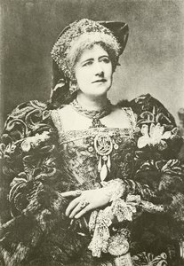 Miss Ellen Terry som dronning Katherine (gravure) af English Photographer