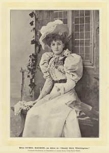 Miss Ethel Haydon, som Alice i Dandy Dick Whittington af English Photographer