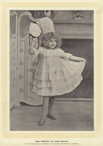 Miss Kelly, børnedanserinden af English Photographer